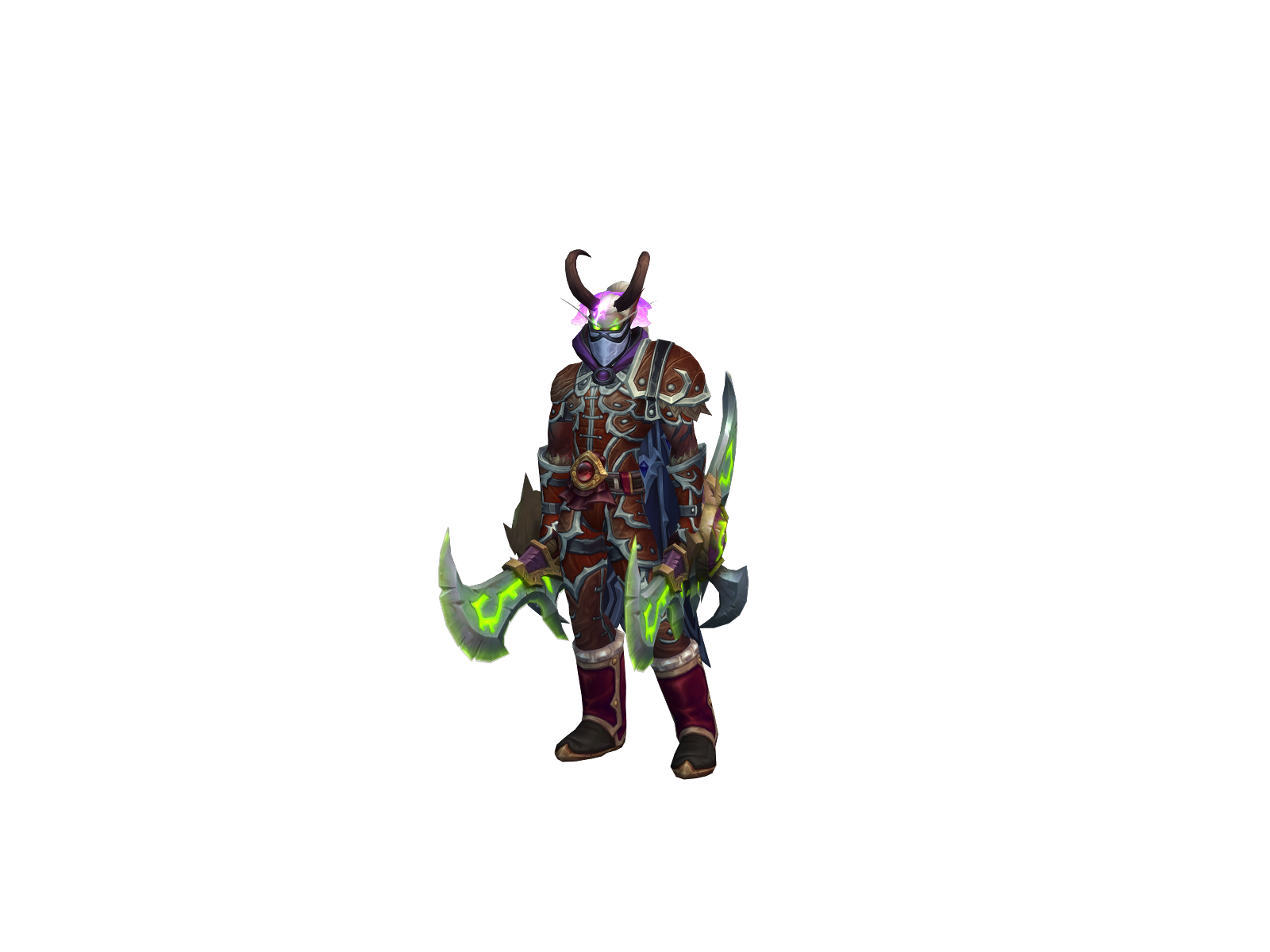 Nòx 3D character render