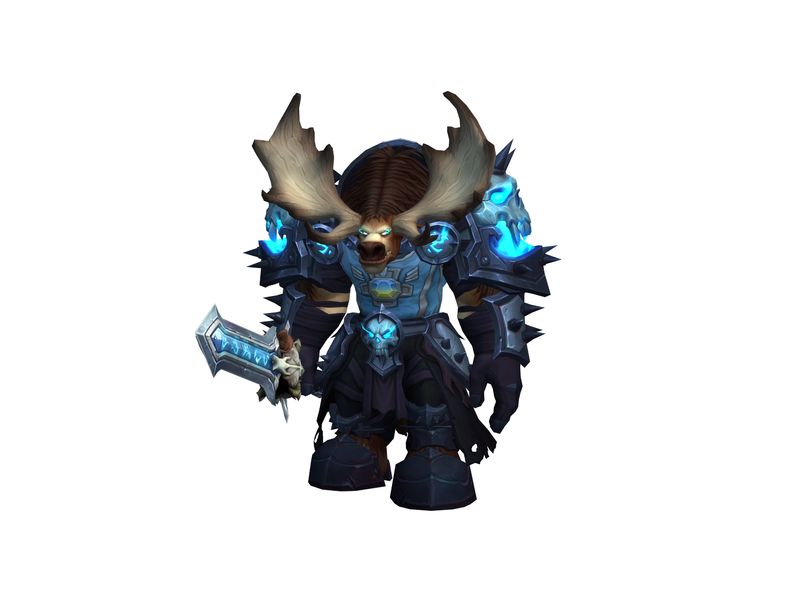 Arthascow 3D character render