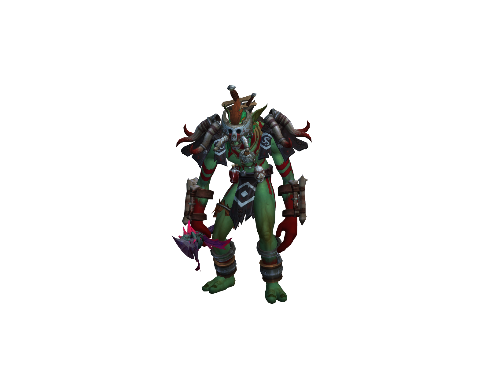 Junglemike 3D character render