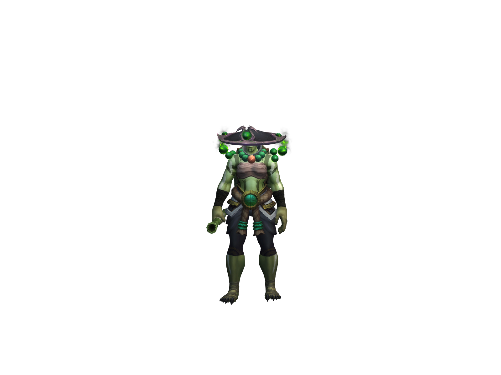 Szaolin 3D character render