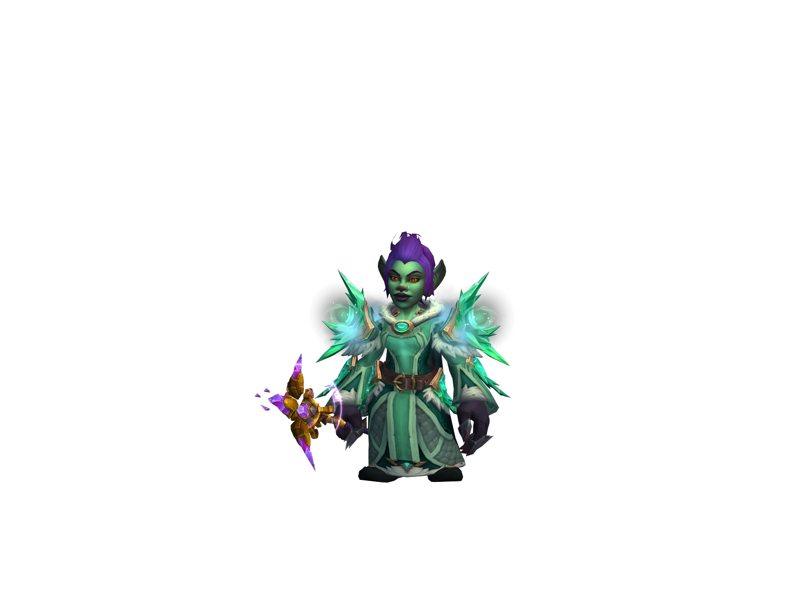 Hackmage 3D character render