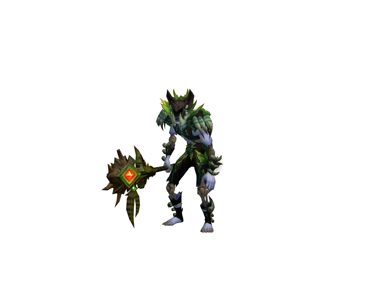 Choller 3D character render