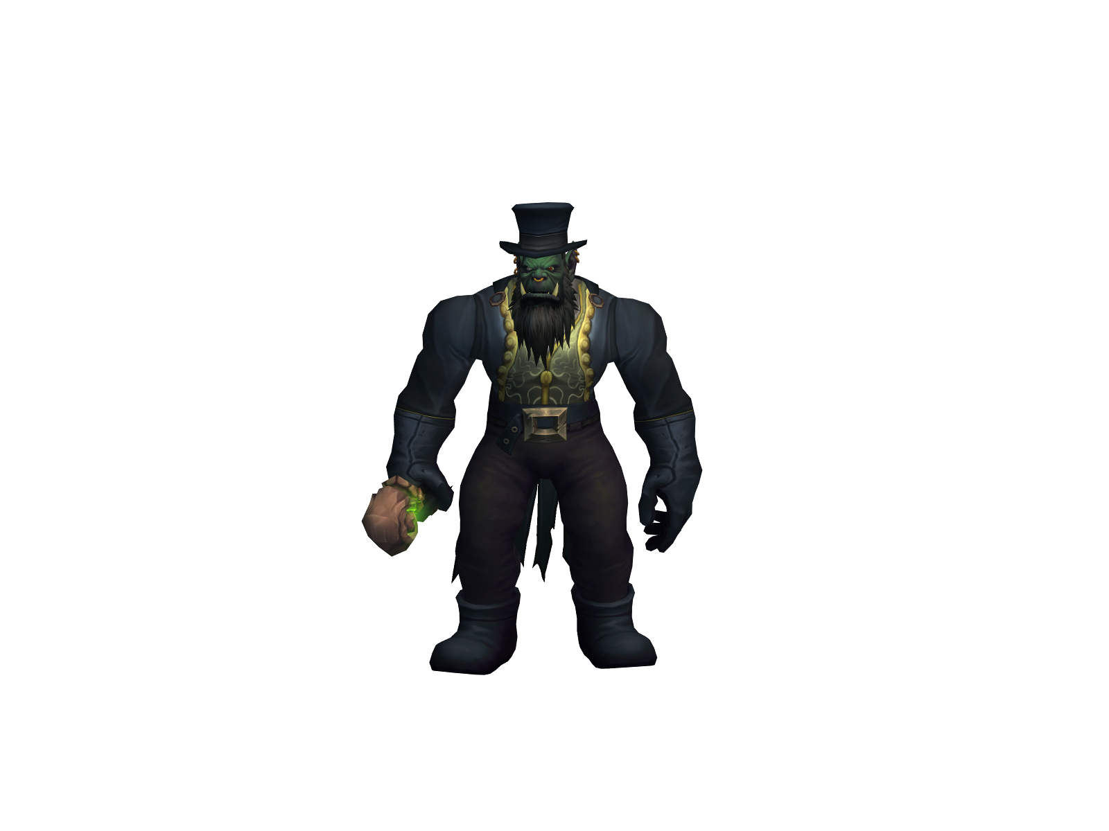 Drakewolf 3D character render