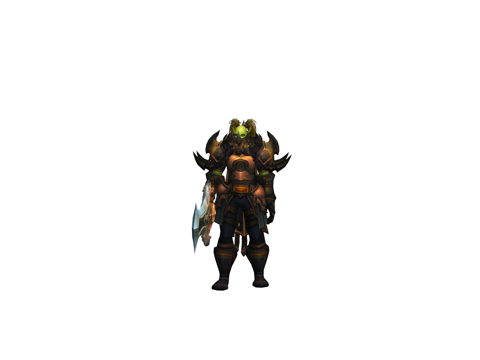 Zyken 3D character render