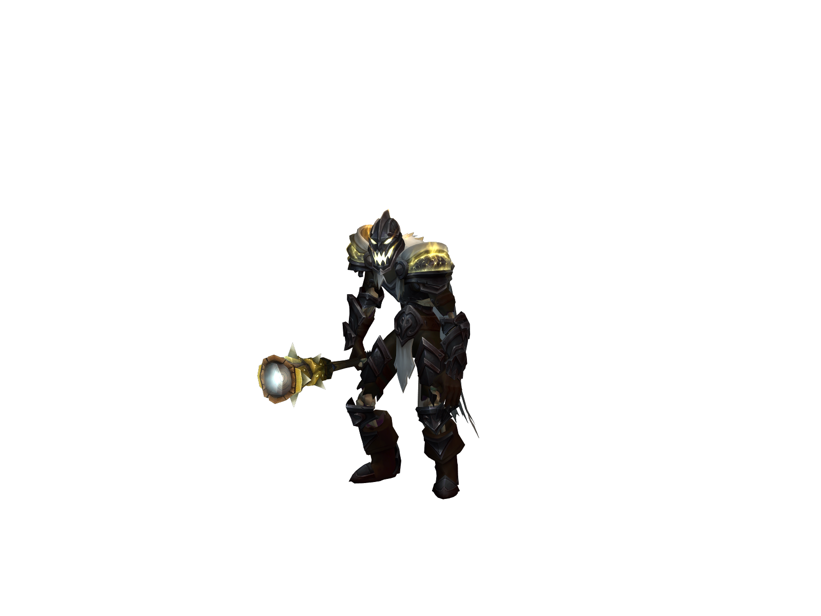 Fluffybubble 3D character render