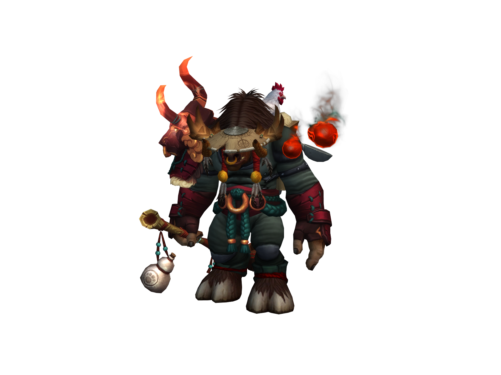 Hiddenhoof 3D character render
