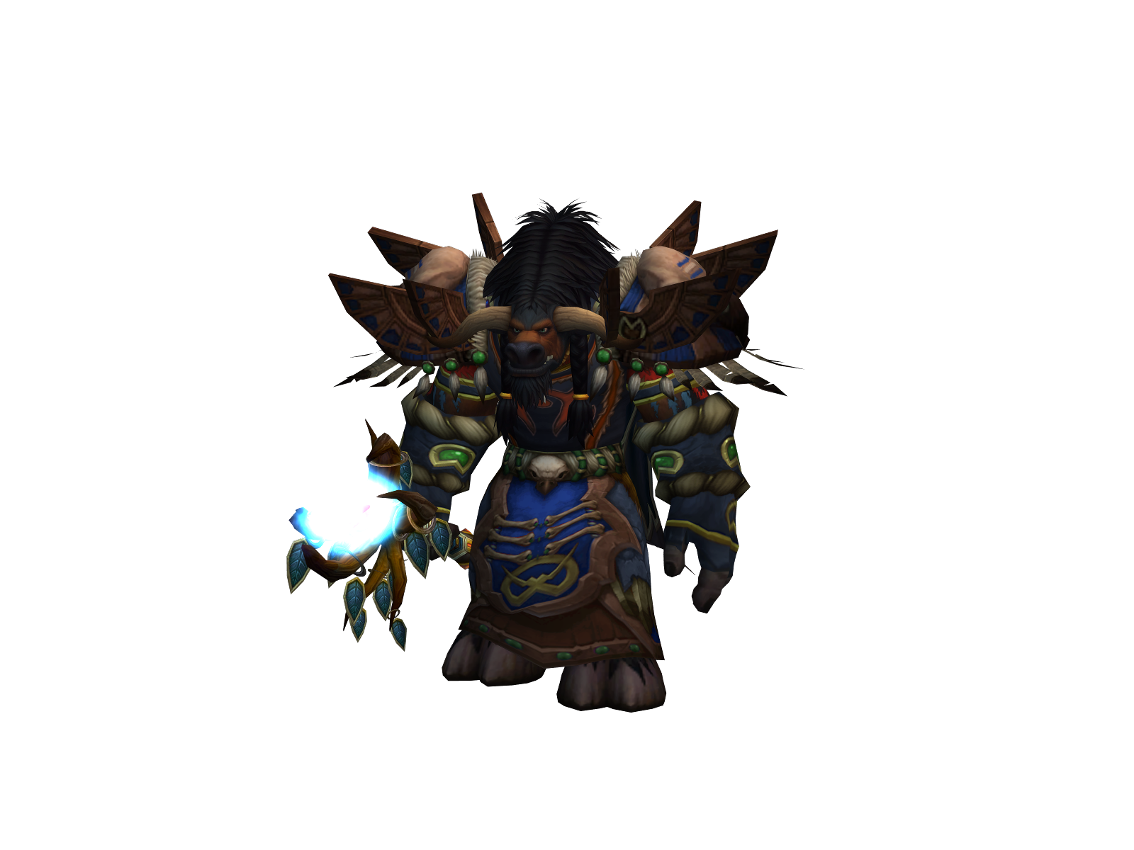 Bigbare 3D character render