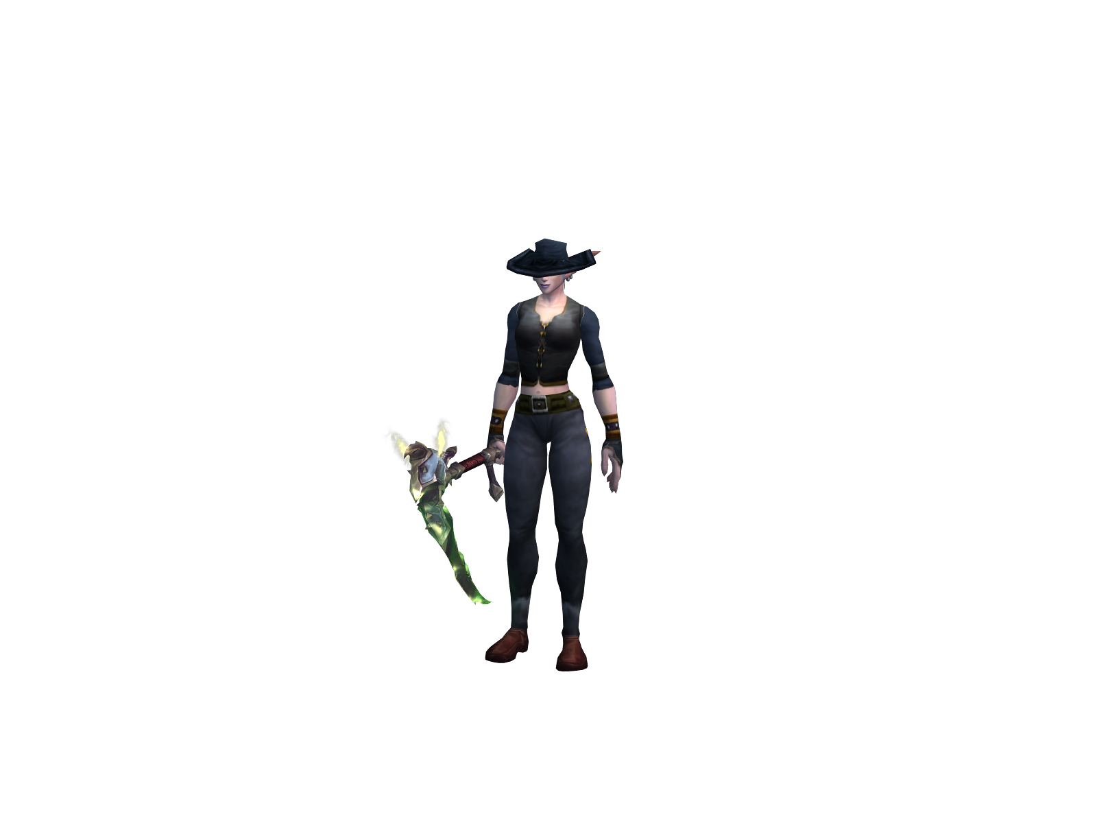 Hatax 3D character render
