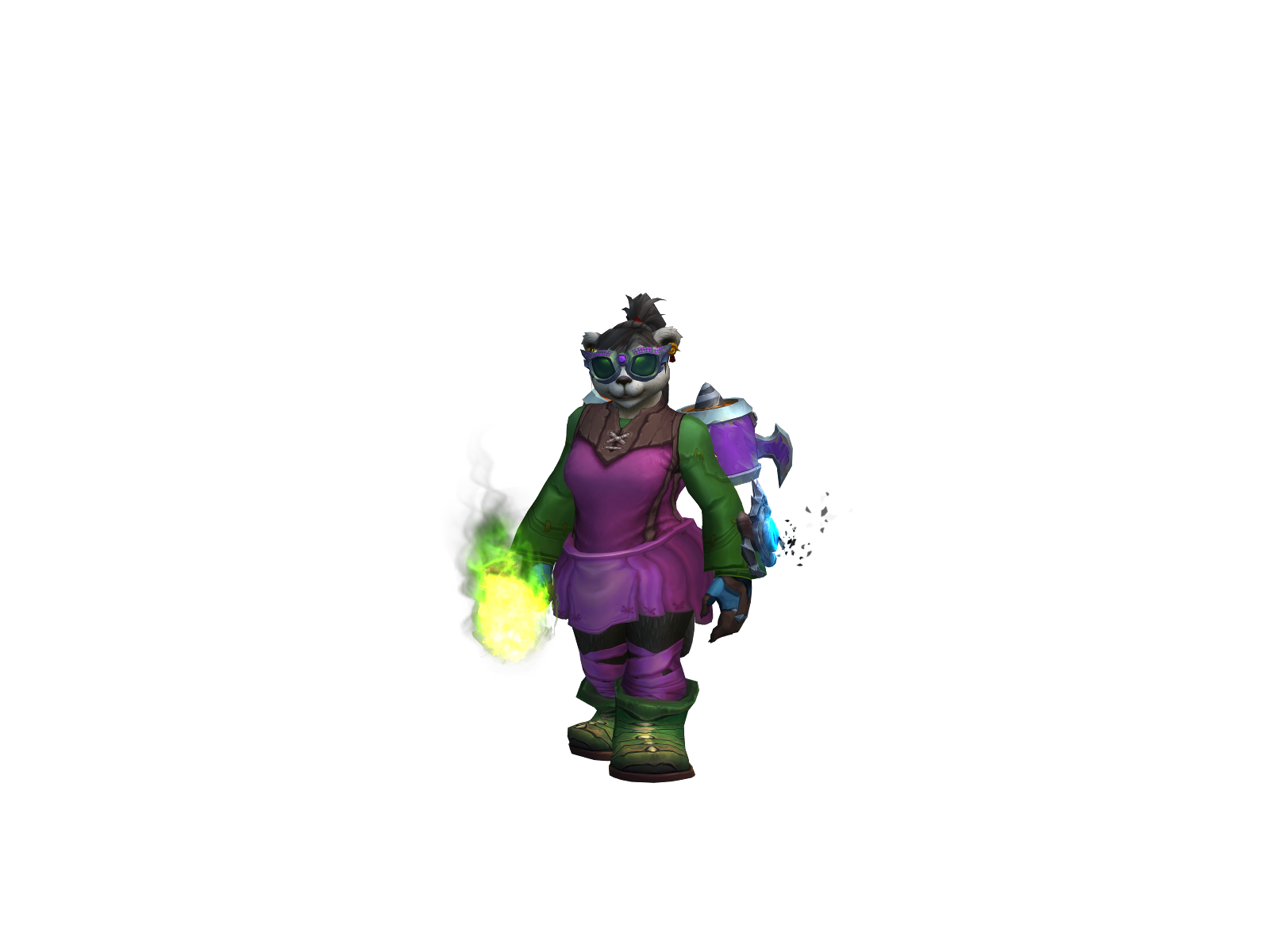 Angrysucca 3D character render