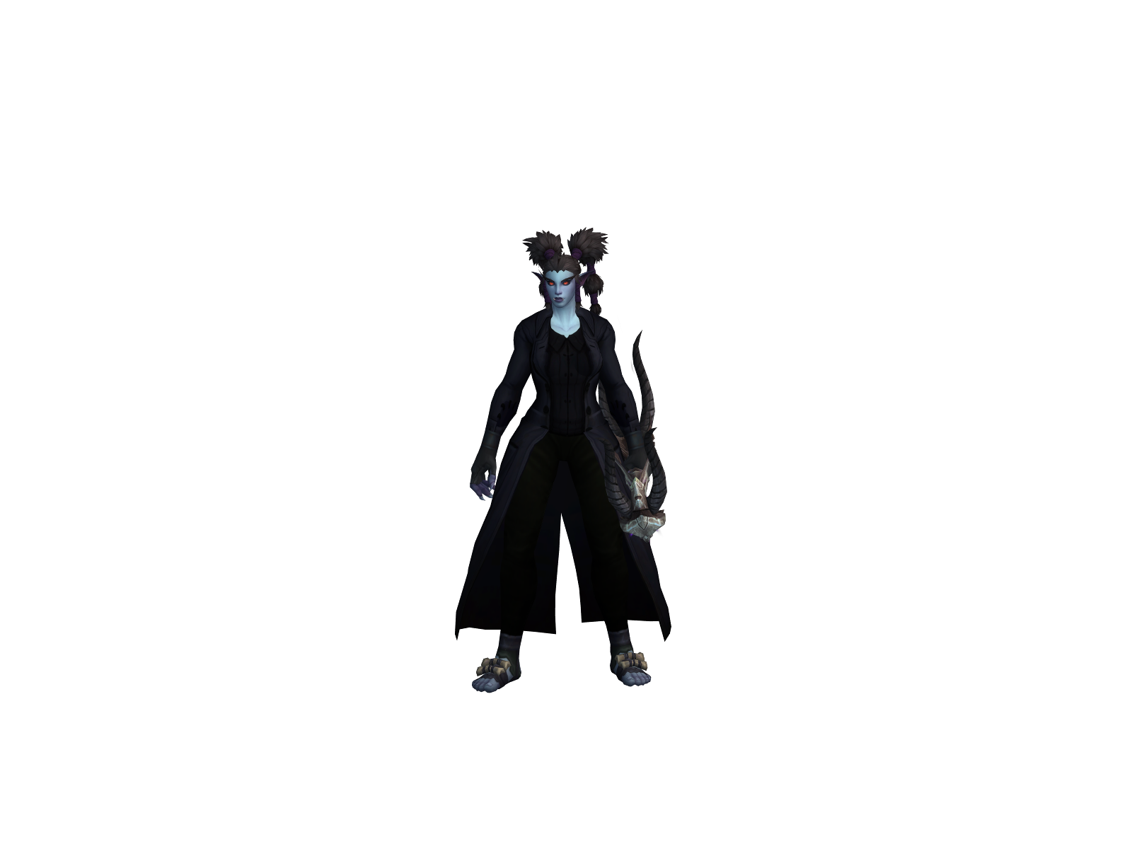 Sweatycrack 3D character render