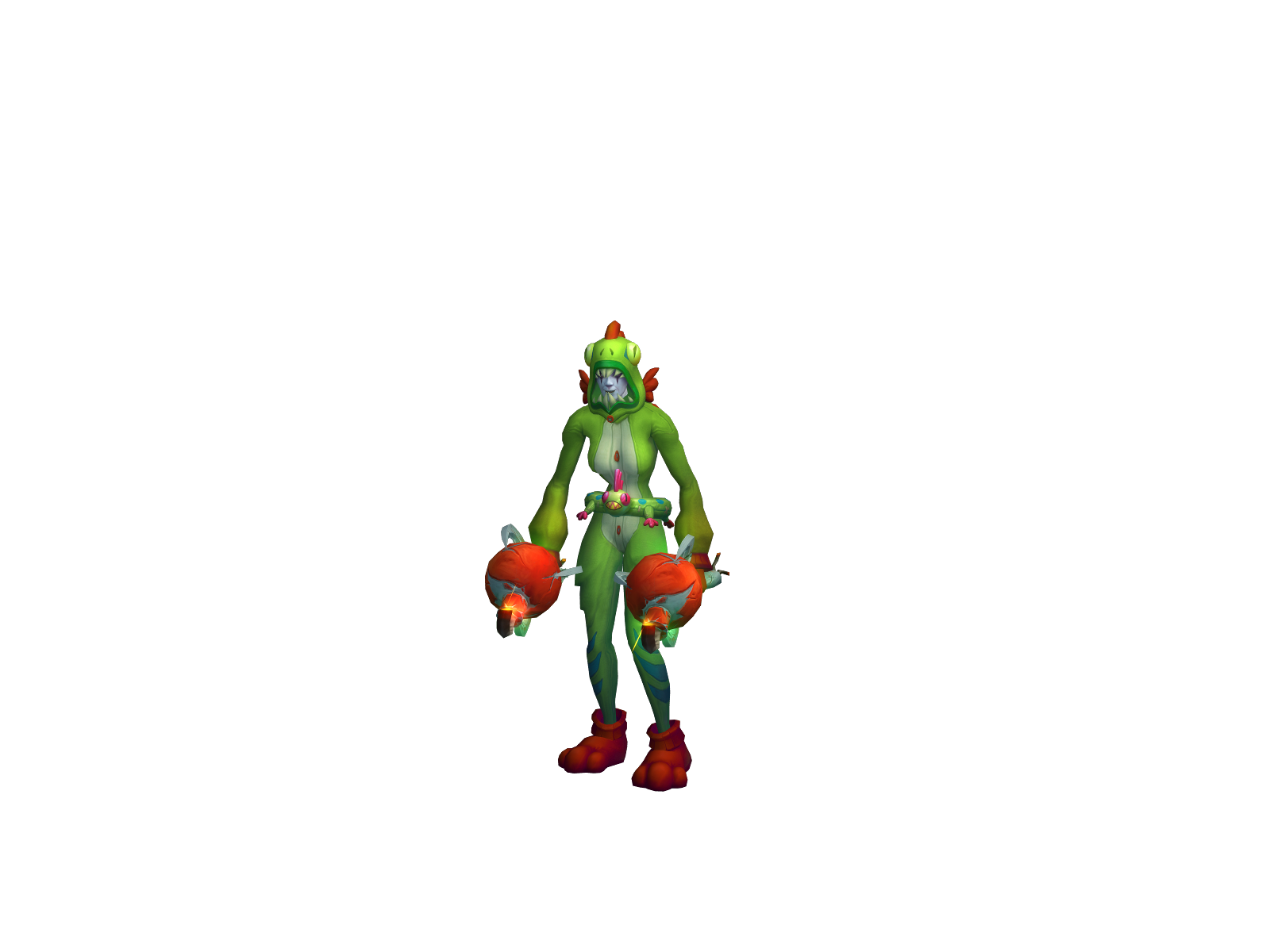 Numbaonemutt 3D character render