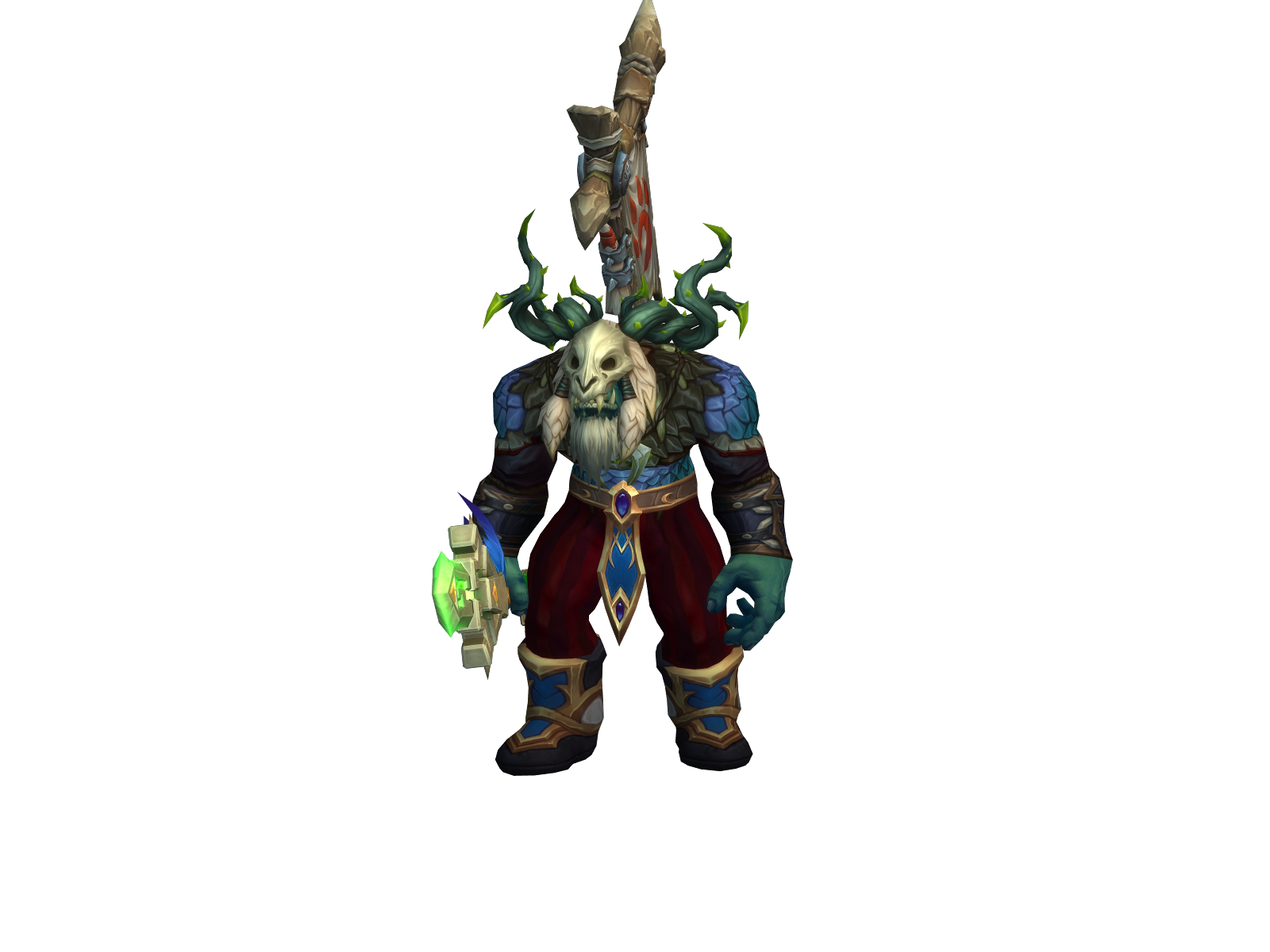 Jonaapa 3D character render
