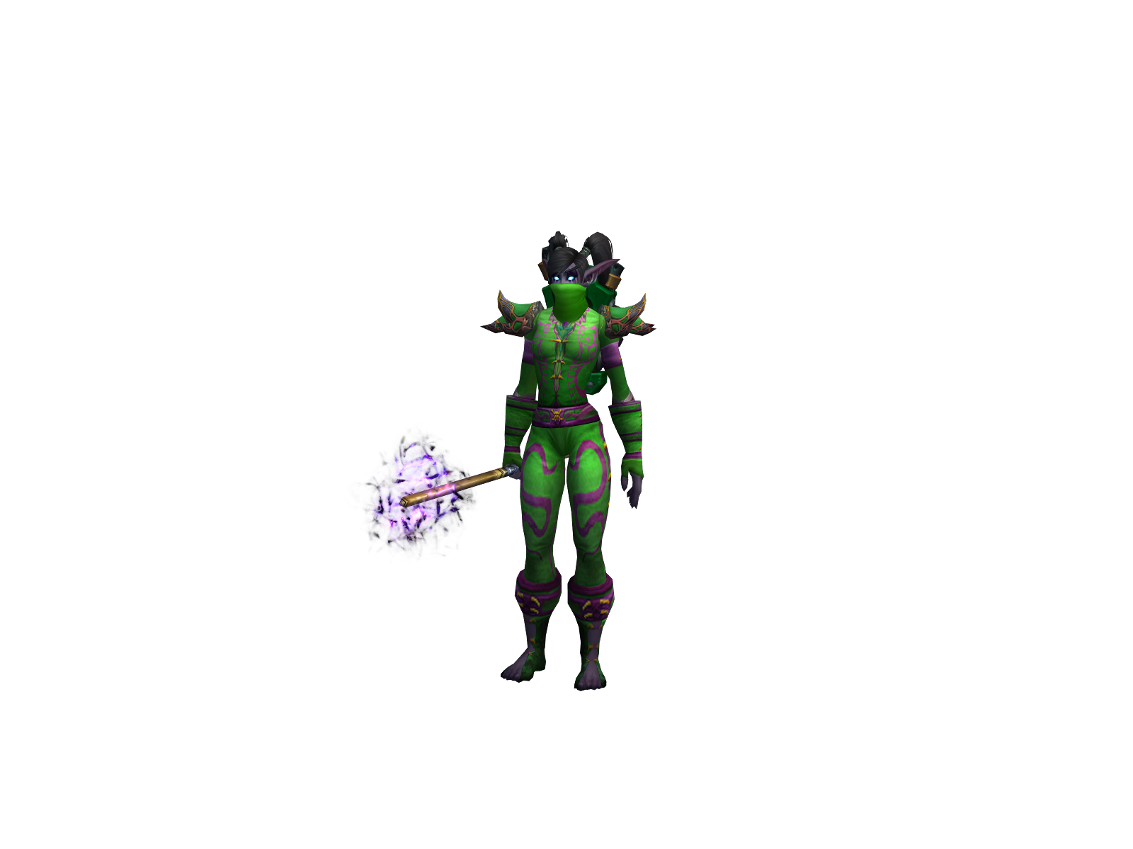 Llamadelray 3D character render