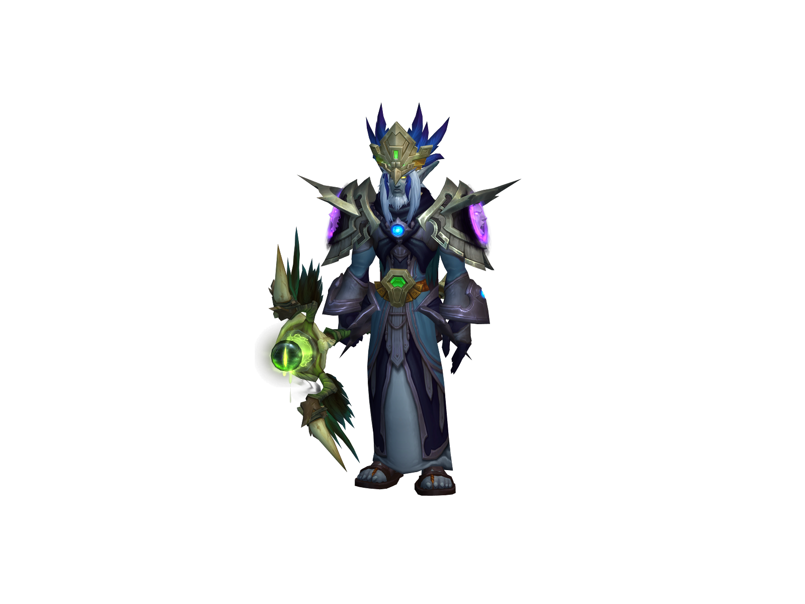 Messengers 3D character render
