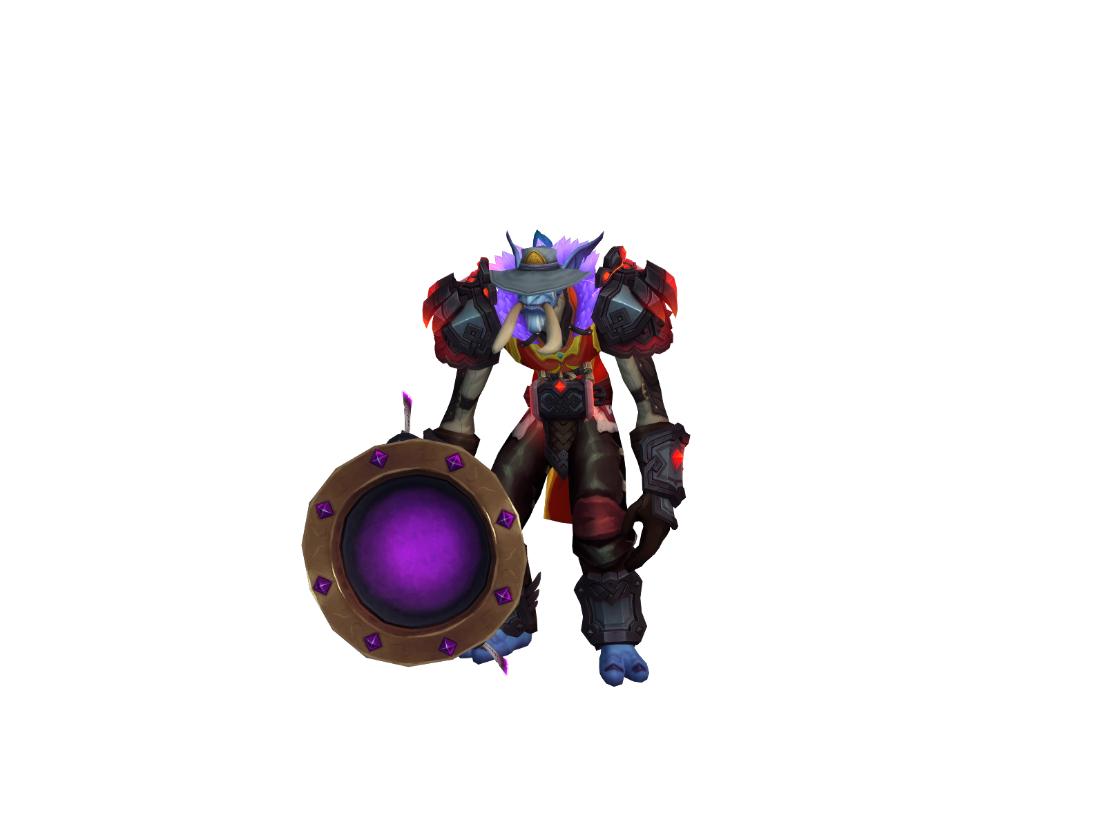 Smokekushh 3D character render