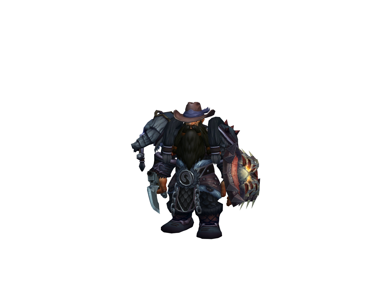 Cptboomski 3D character render