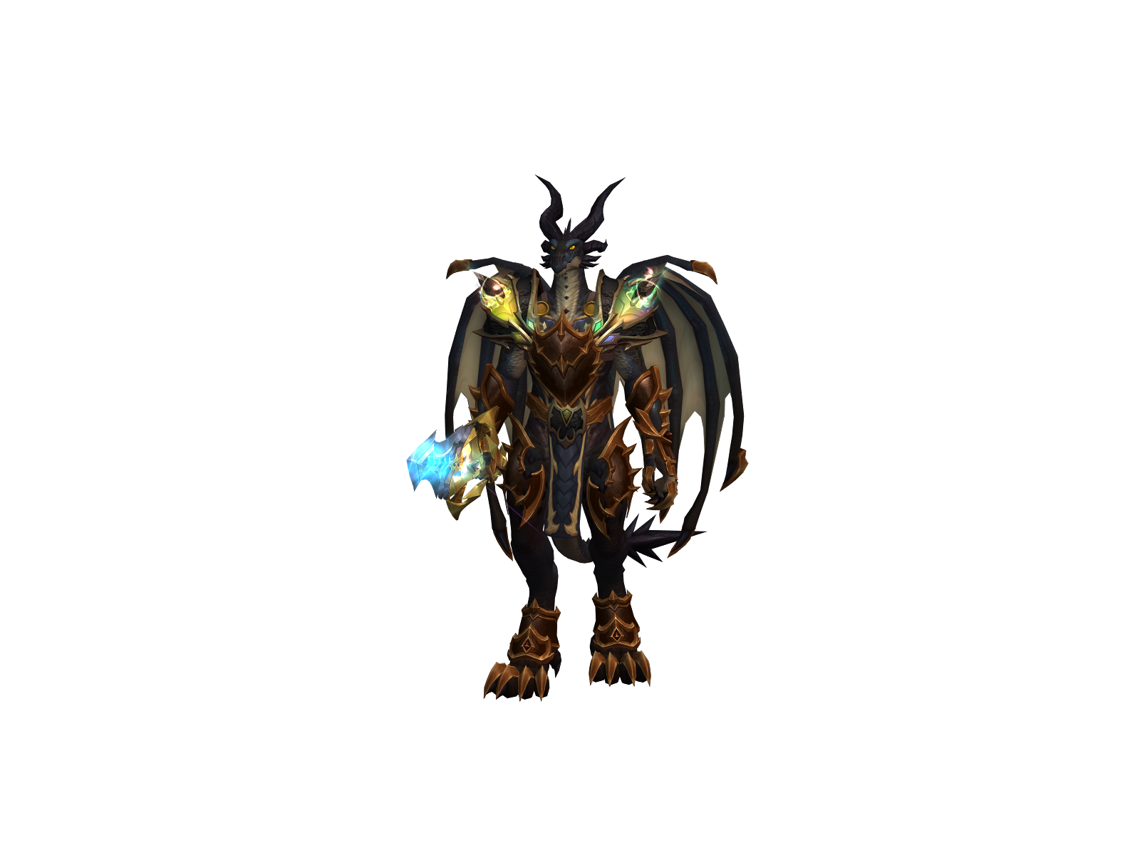 Murderwing 3D character render
