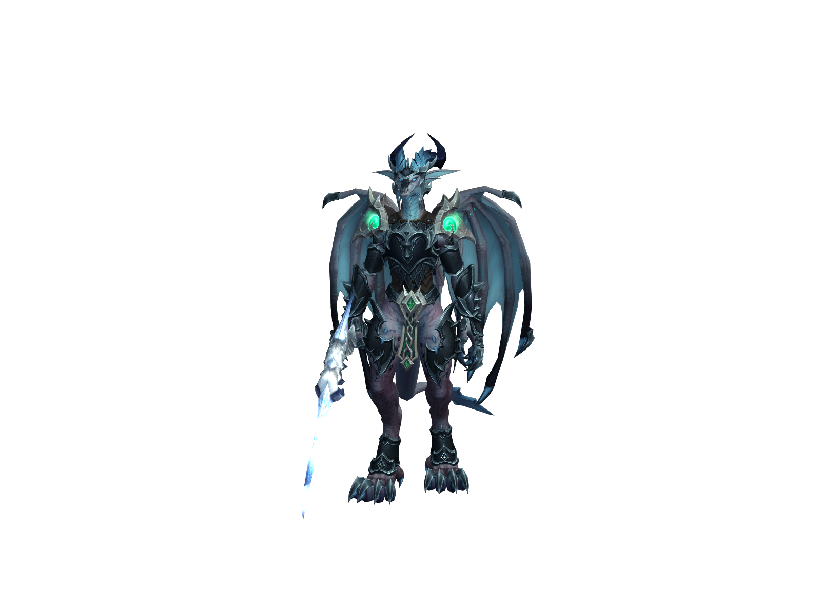 Agathodaemon 3D character render