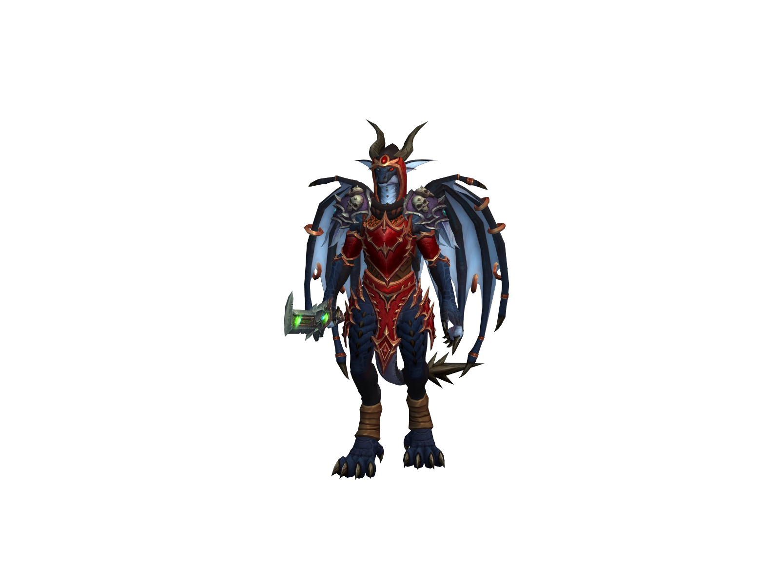 Soulbonder 3D character render