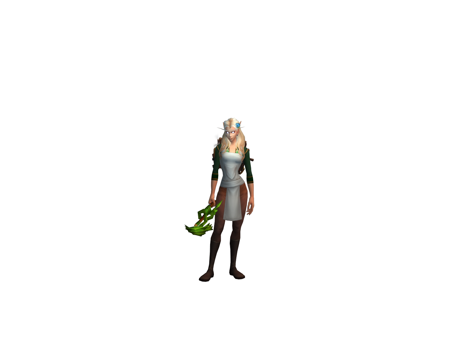 Kassabella 3D character render