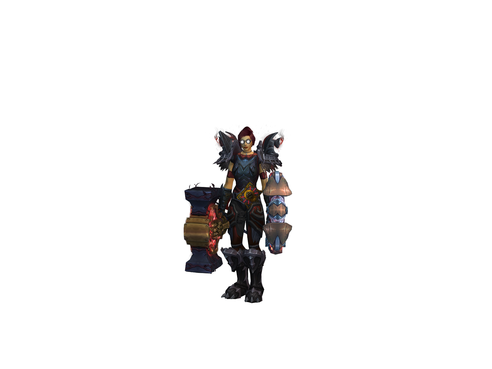 Sunsaber 3D character render