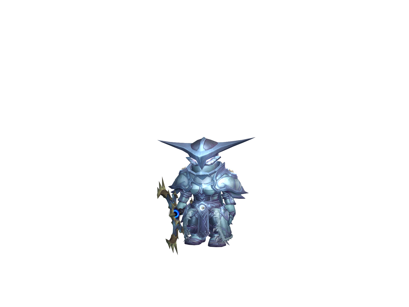 Flurriosa 3D character render