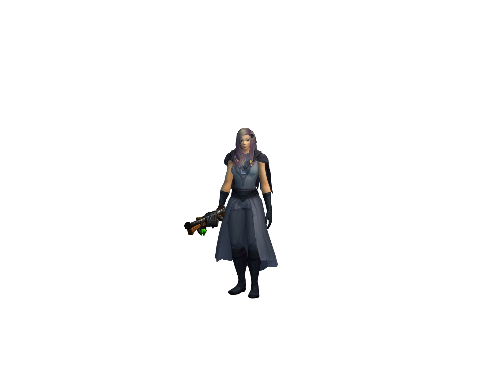 Yanff 3D character render
