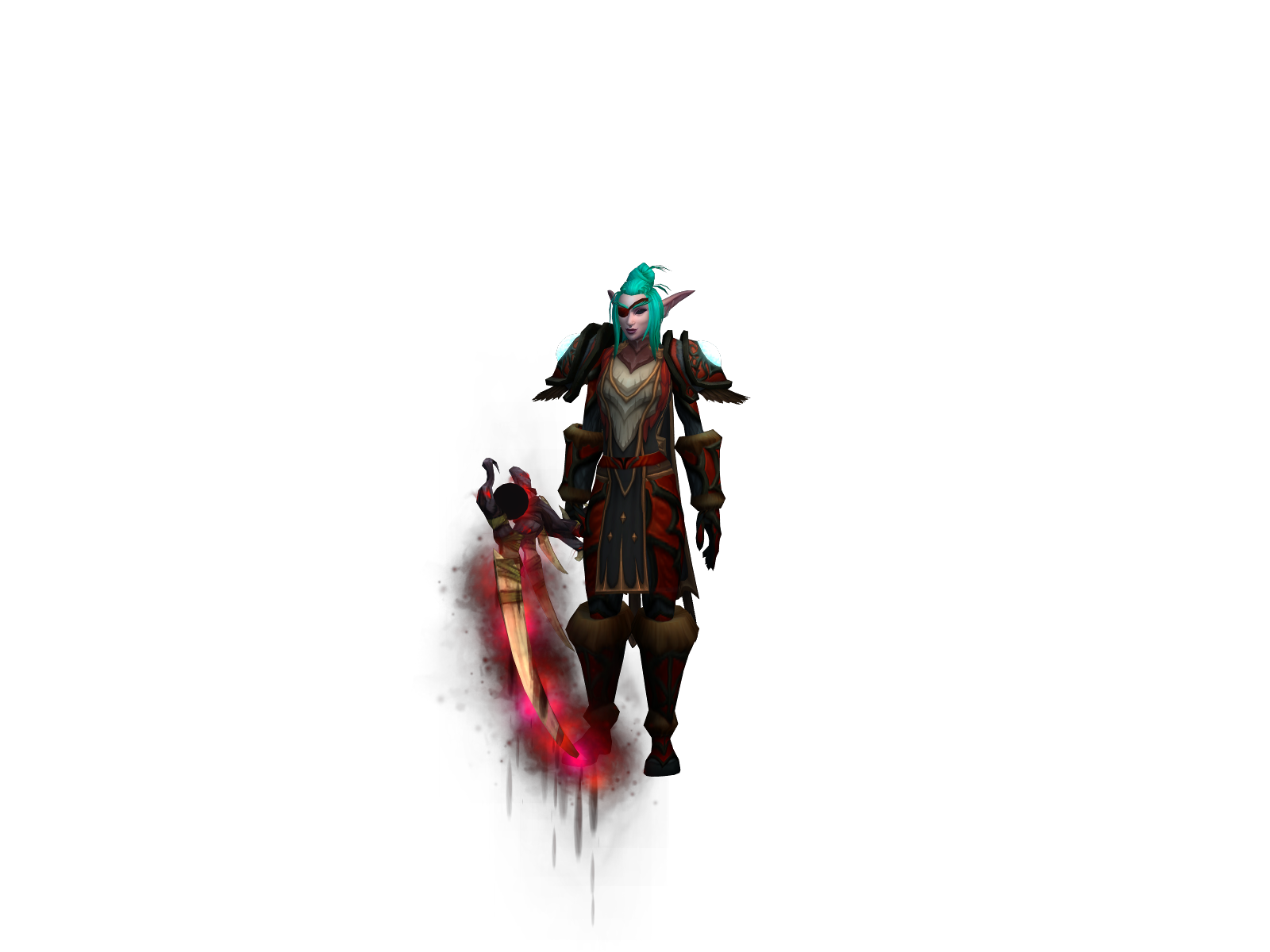 Elunadei 3D character render