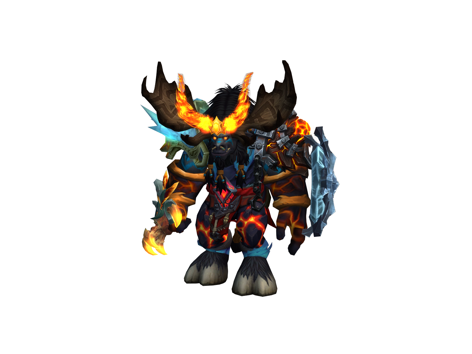 Shuuhorn 3D character render