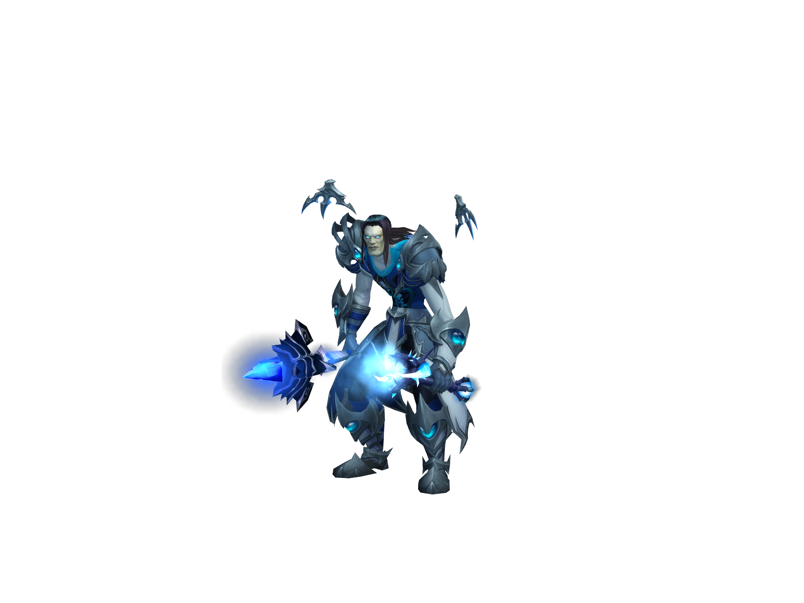 Manstench 3D character render