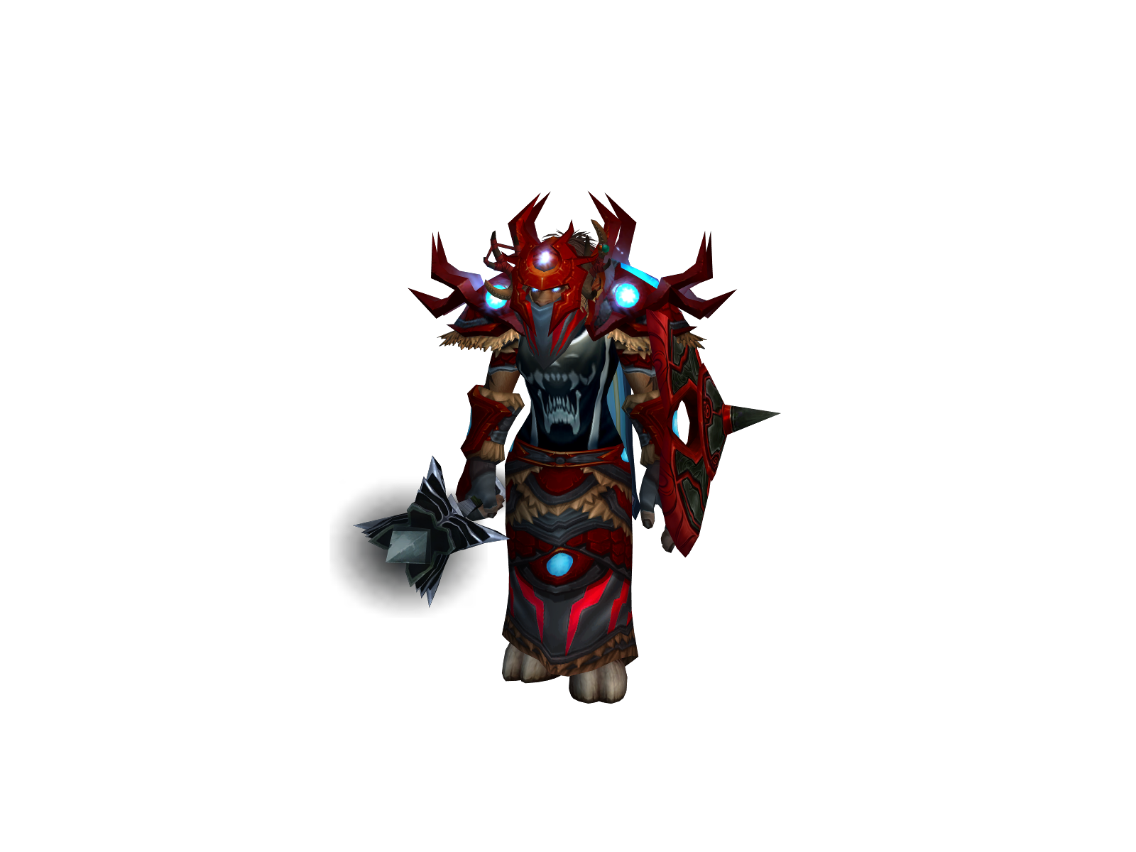 Shammyqua 3D character render