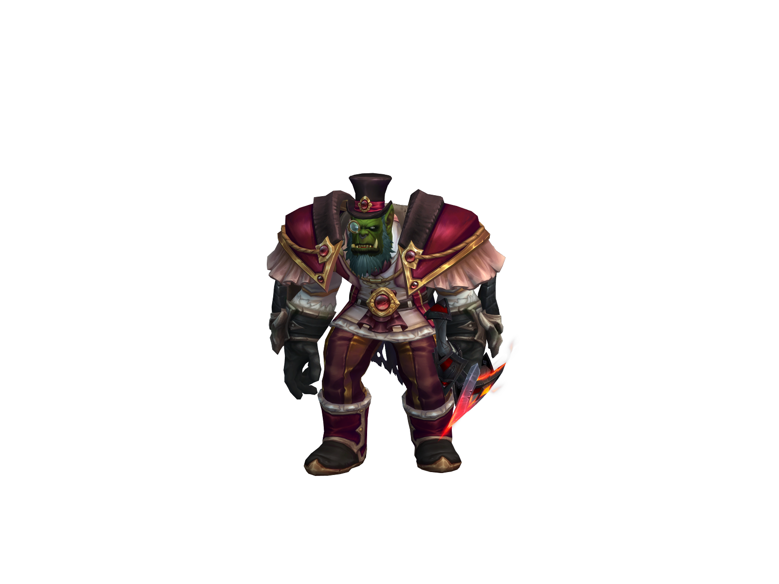 Jungletooth 3D character render
