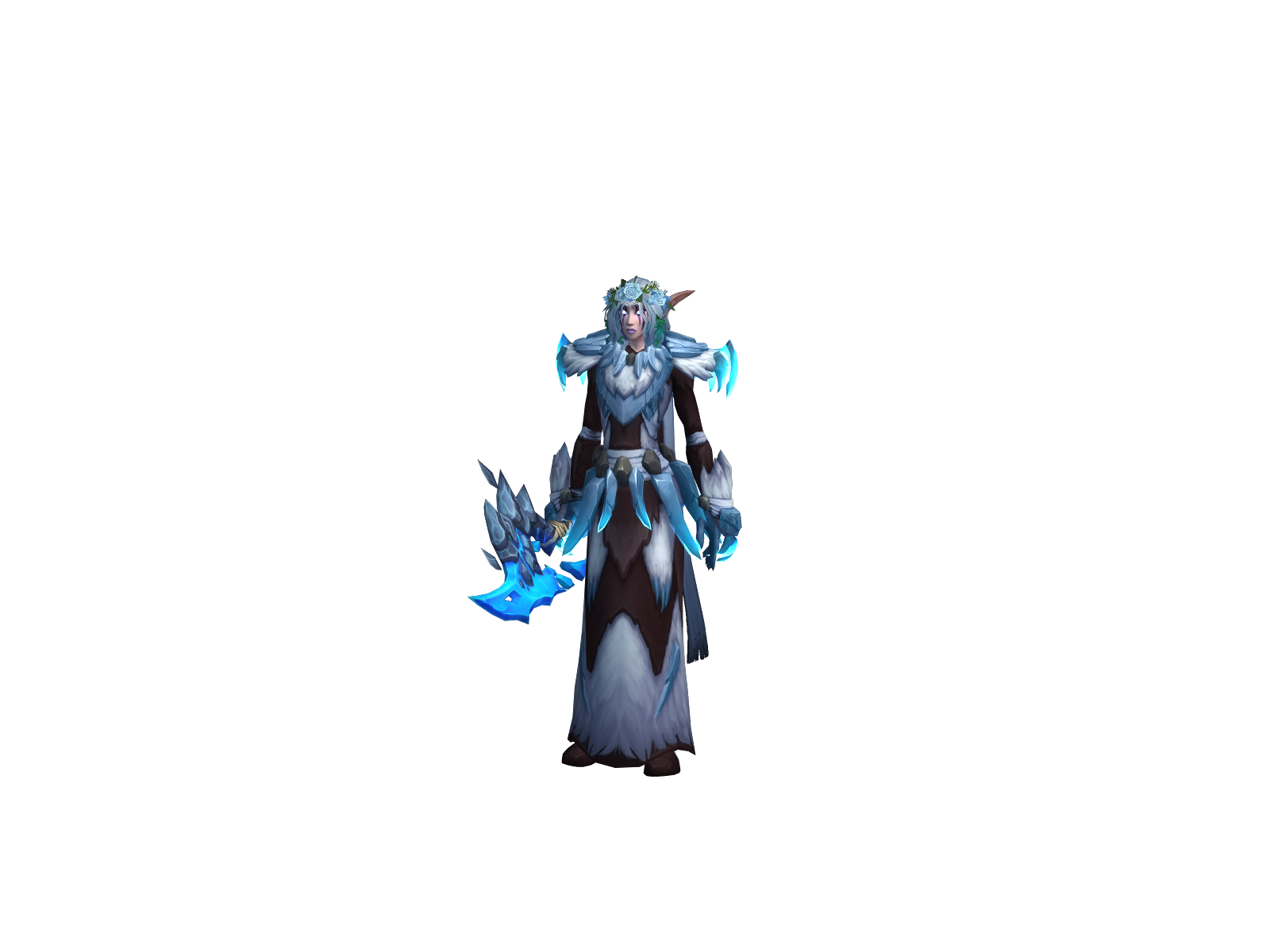 Sár 3D character render