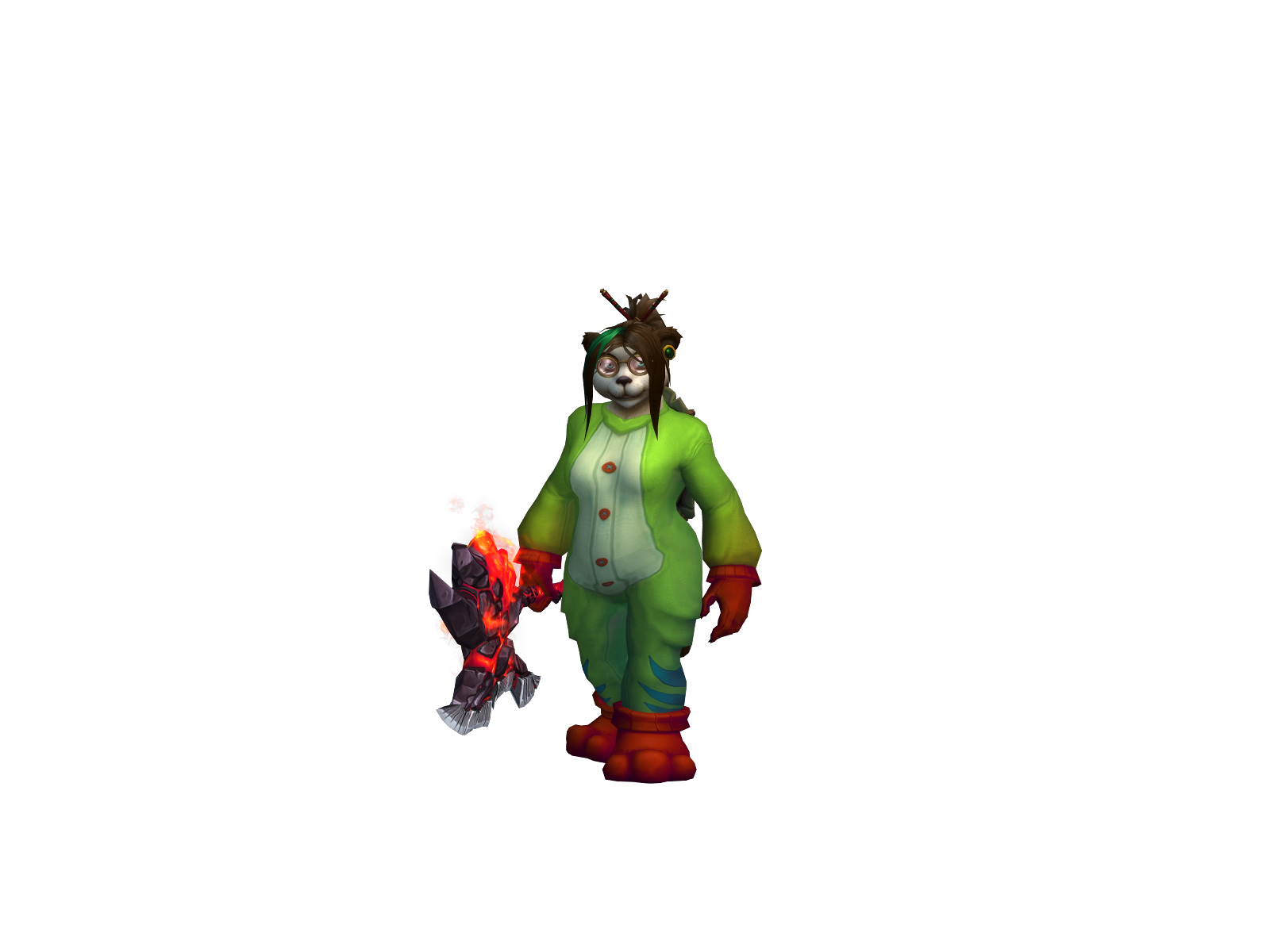 Gnossie 3D character render