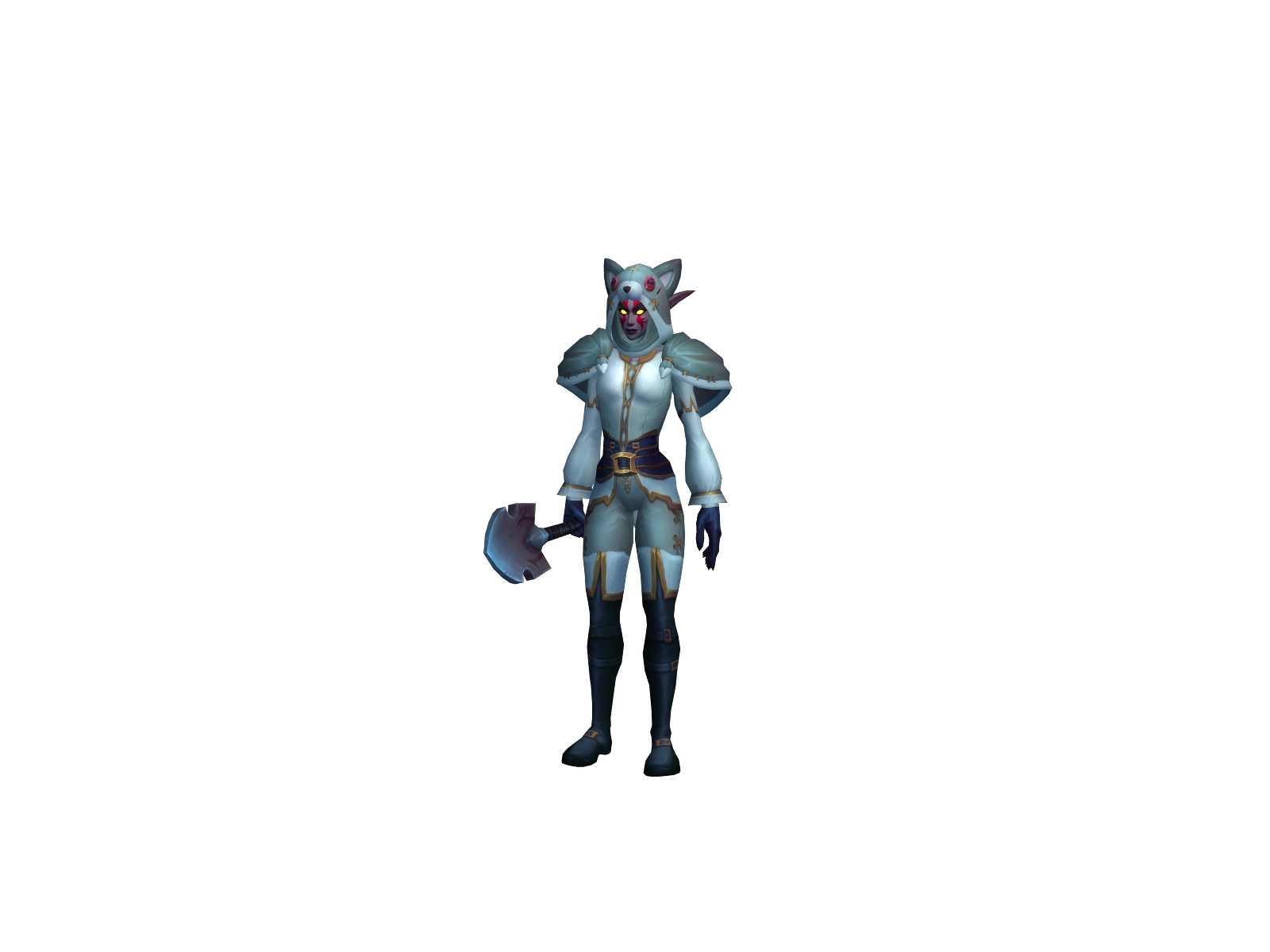 Meltedbeams 3D character render