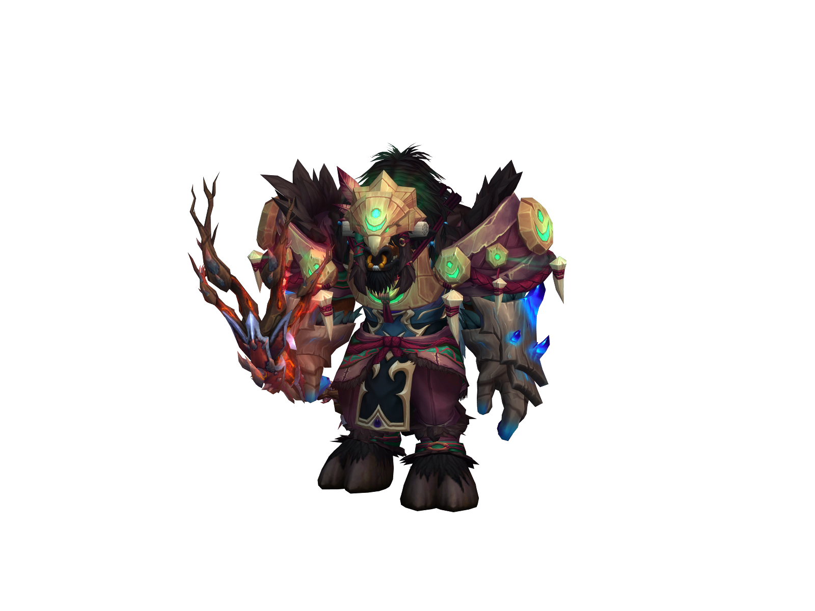 Truuja 3D character render
