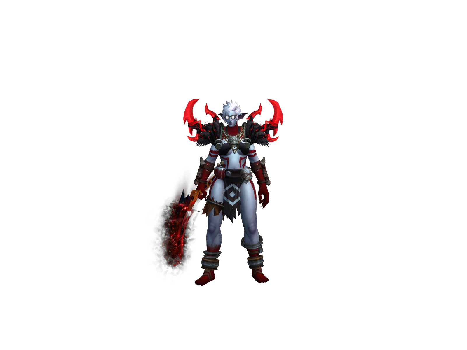 Echovyr 3D character render