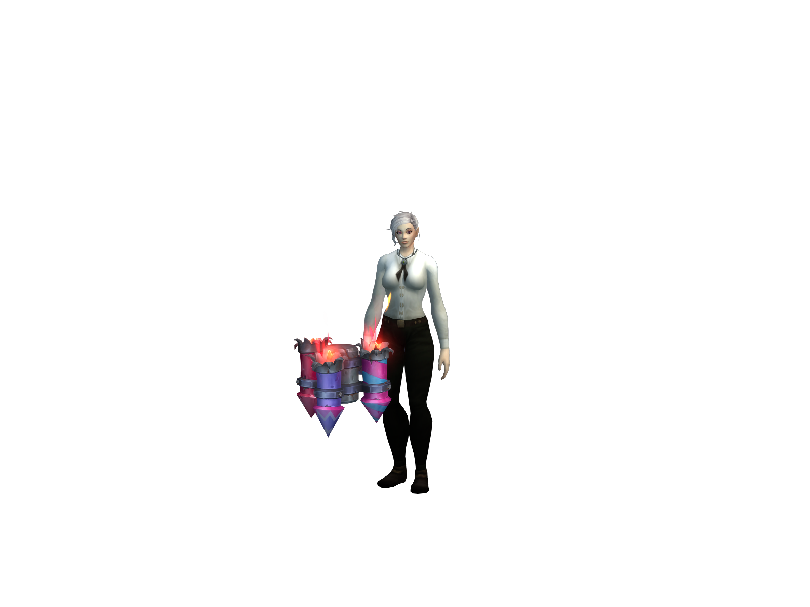 Convalia 3D character render