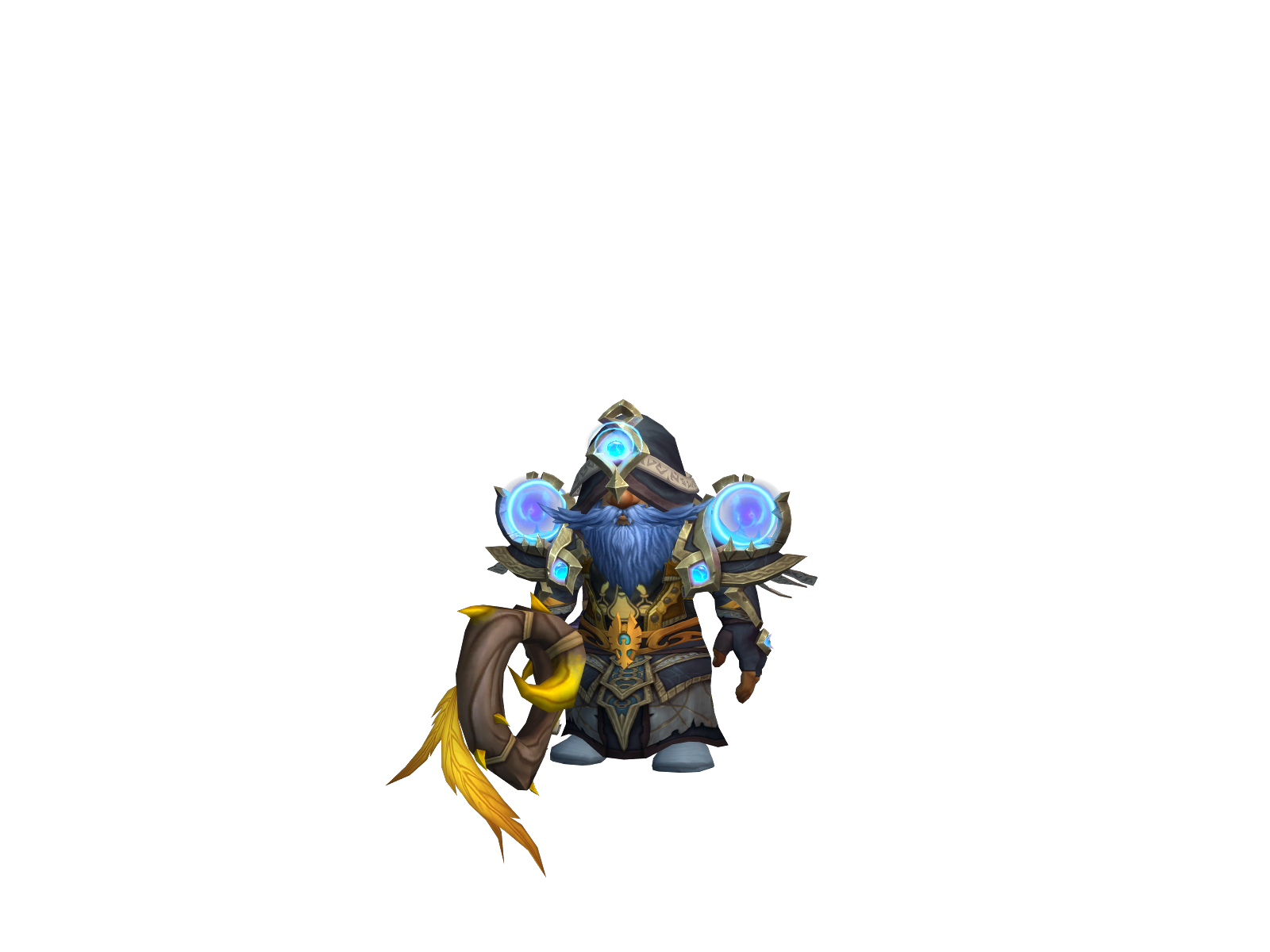 Ghostmage 3D character render
