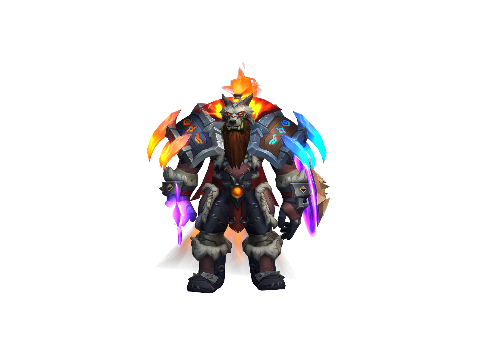 Stormshammer 3D character render