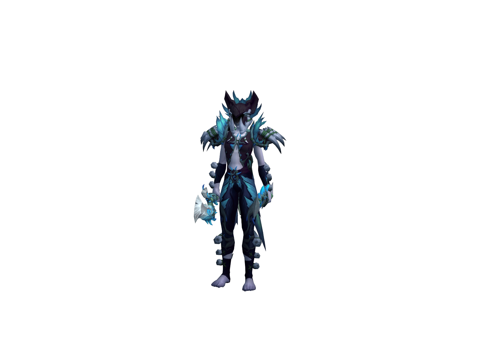 Toastrg 3D character render