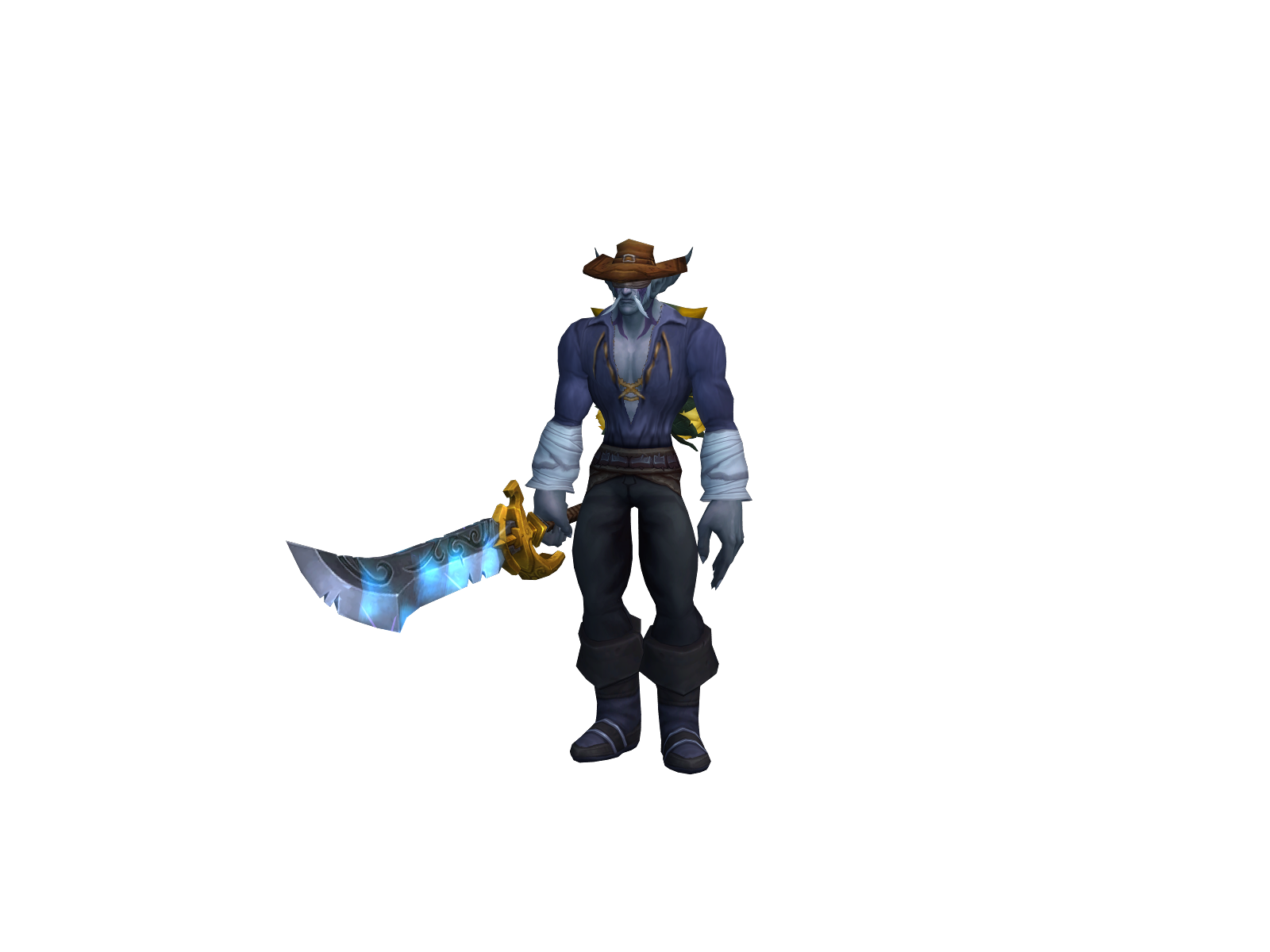 Buryoma 3D character render