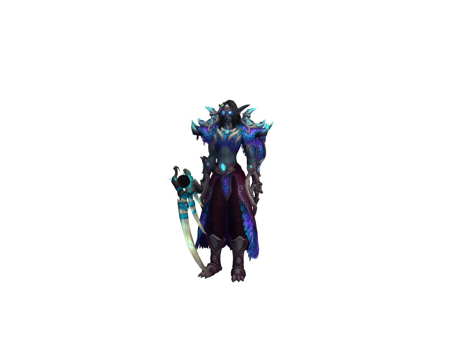 Ffive 3D character render