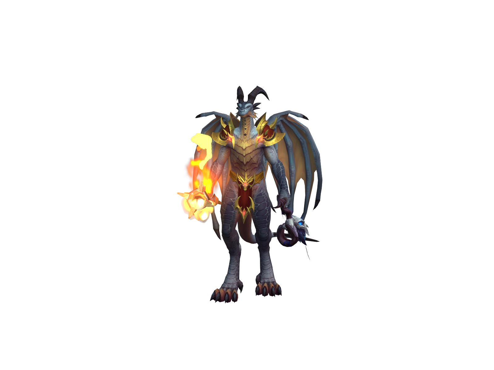 Overdamage 3D character render