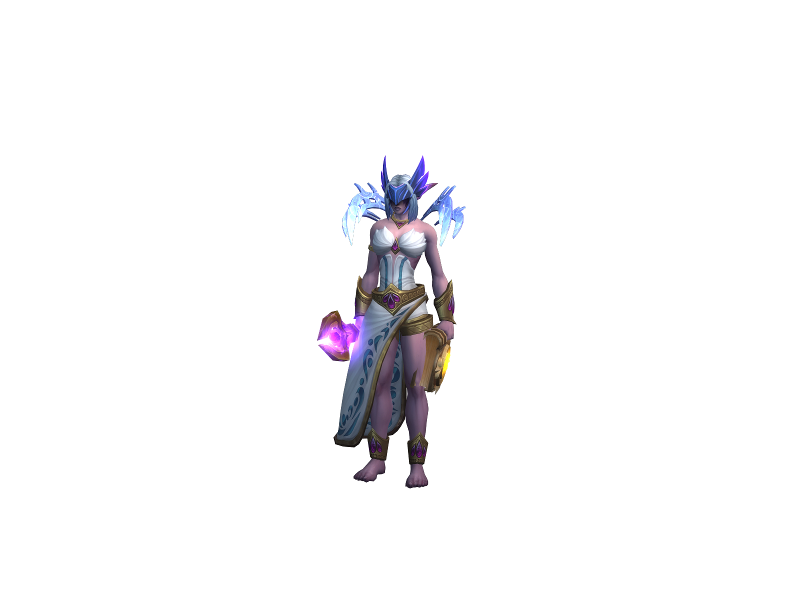 Mërcý 3D character render