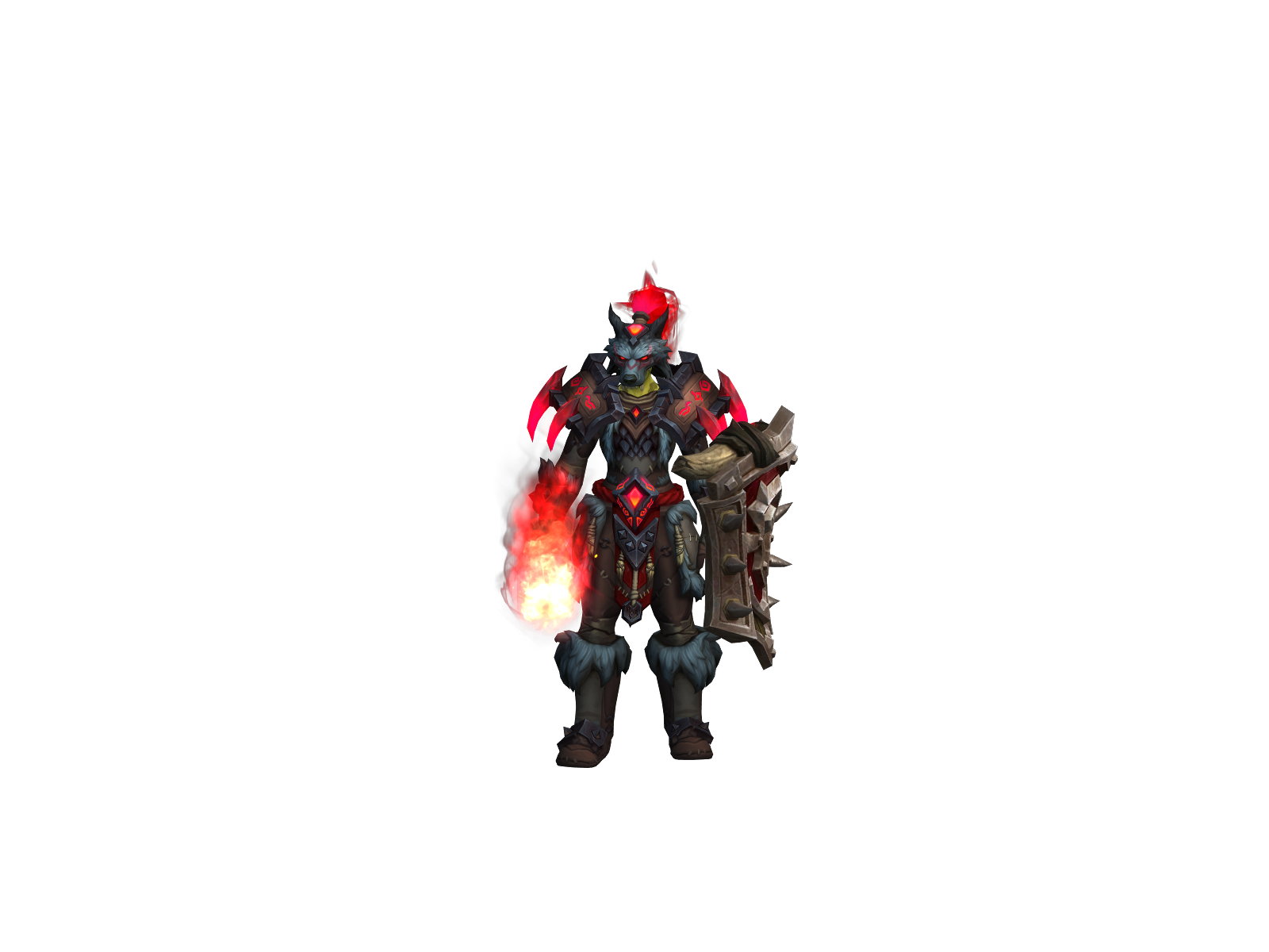 Vooðoo 3D character render