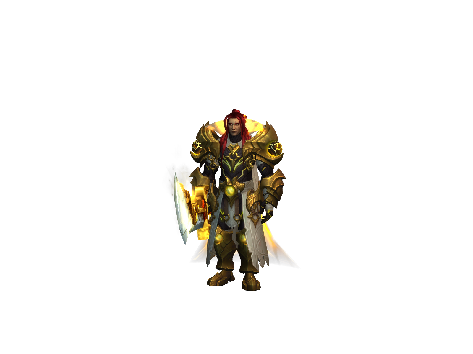 Redentor 3D character render