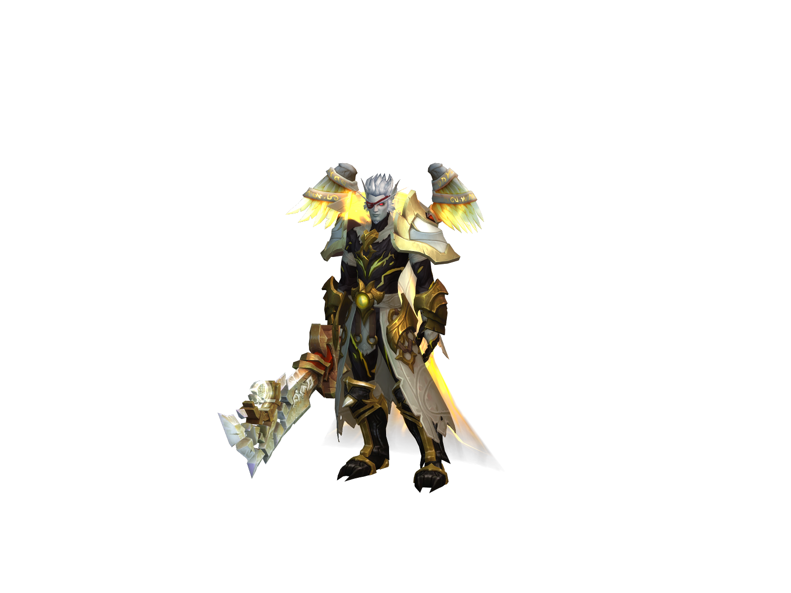 Silvershaki 3D character render