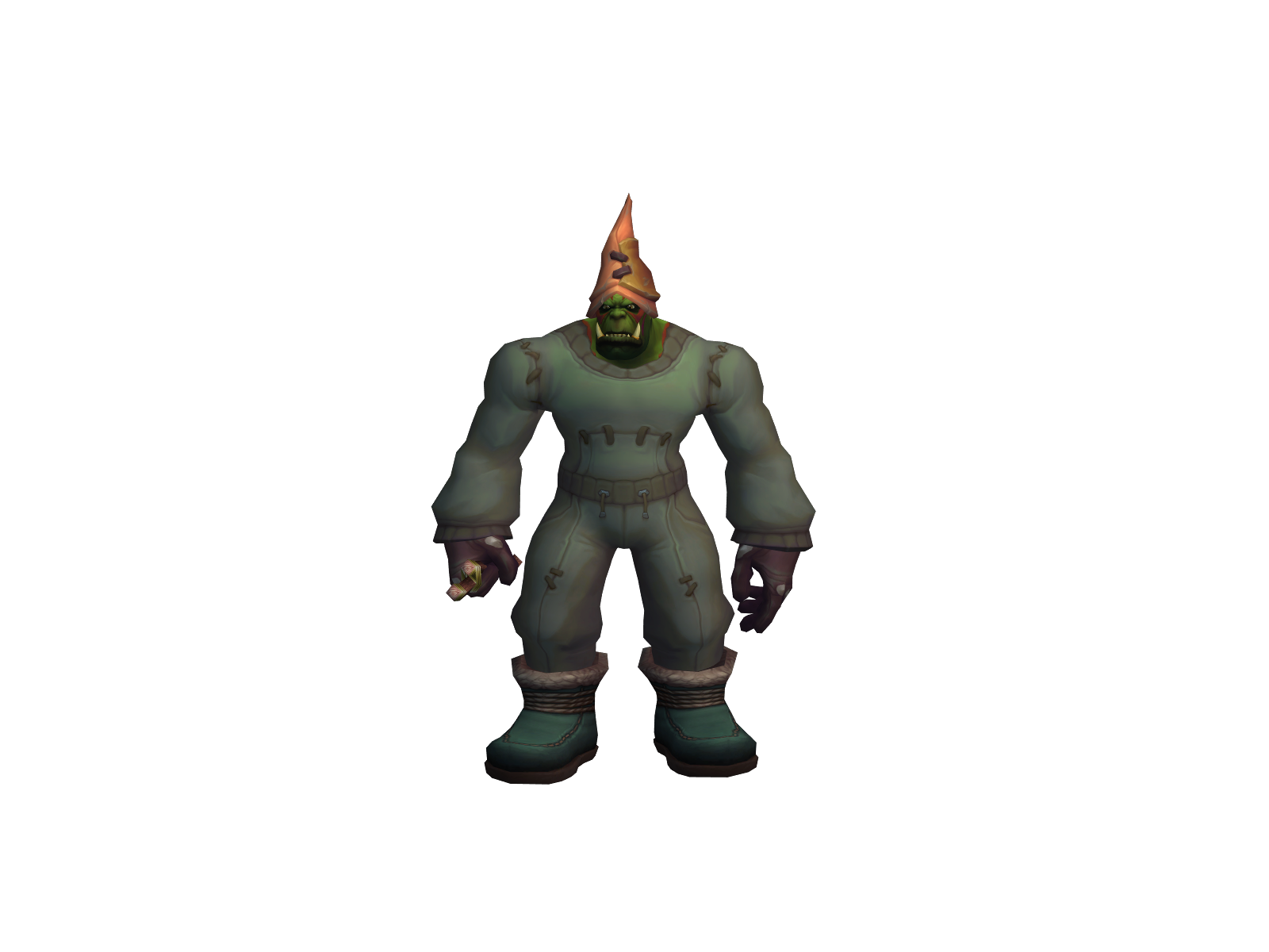 Mictyson 3D character render