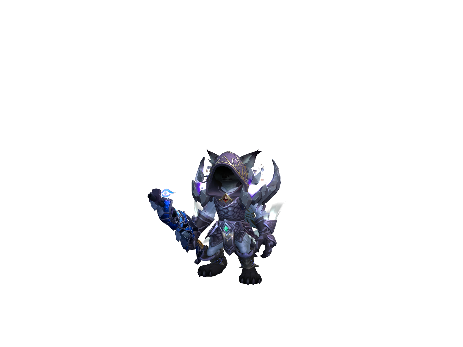 Senikal 3D character render